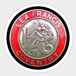 Lea Francis Coventry classic car emblem Sticker